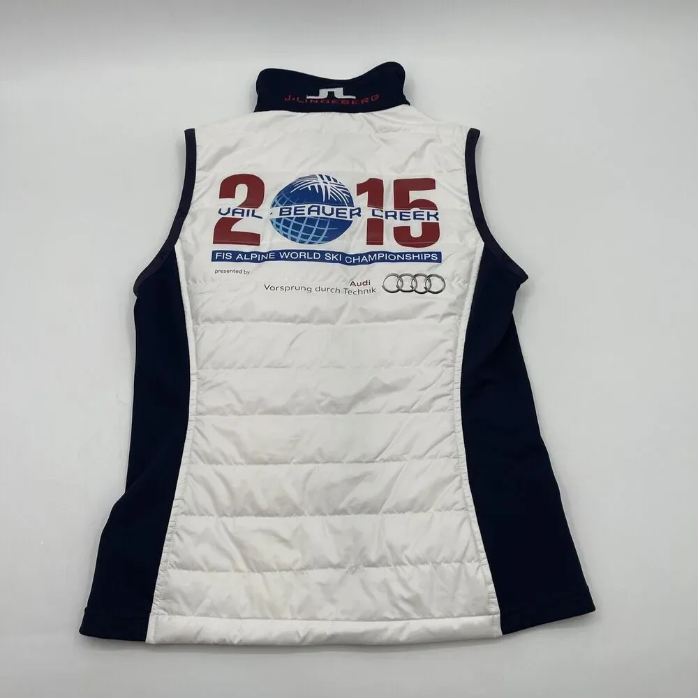 J Lindeberg Vest 2015 World Alpine Ski Championships Vail Beaver Creek‎ Womens M